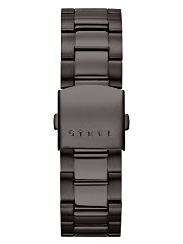 Provides a clean, catalog-style view of the watch band's clasp and link design on a white background with no distractions, allowing shoppers to clearly see the product details and finish.