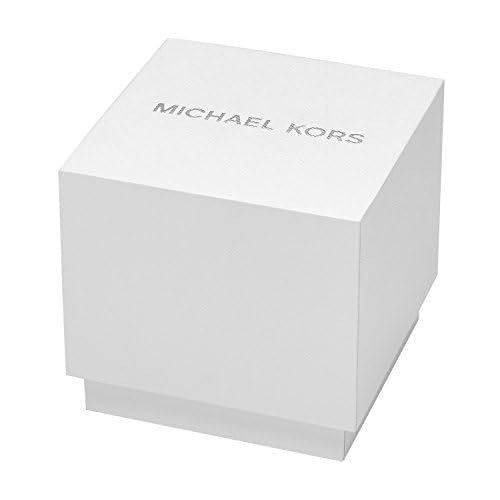 Showcases the Michael Kors branded packaging to communicate luxury, authenticity, and premium brand value to the shopper.