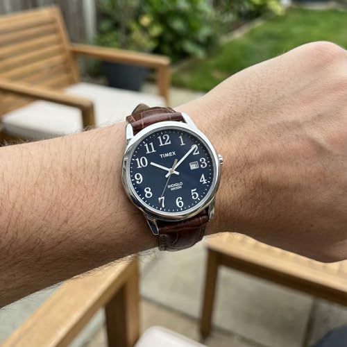 Demonstrates the watch in a natural, everyday context to help shoppers visualize how it looks when worn and fits into their lifestyle.