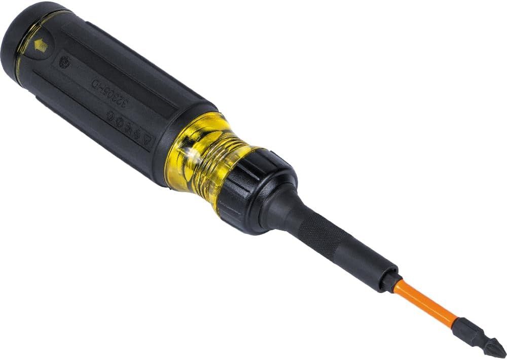 Provides a clear, distraction-free view of the screwdriver tool on a white background for catalog-style presentation.