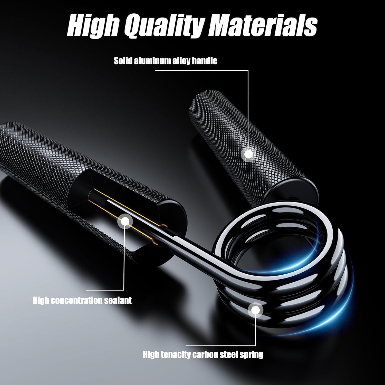 This image breaks down the product's physical components to demonstrate the premium materials and construction quality, reassuring shoppers of durability and superior engineering.