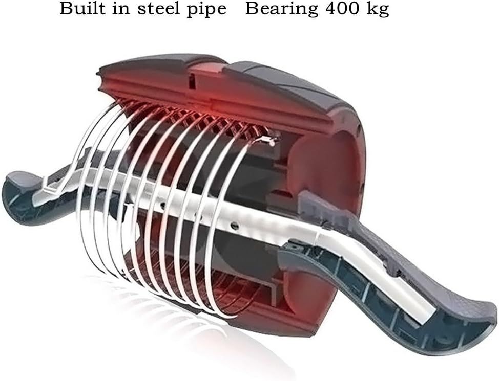This image breaks down the internal structure of the product to show the steel pipe construction and communicate the 400 kg weight-bearing capacity, reassuring shoppers of its durability and…