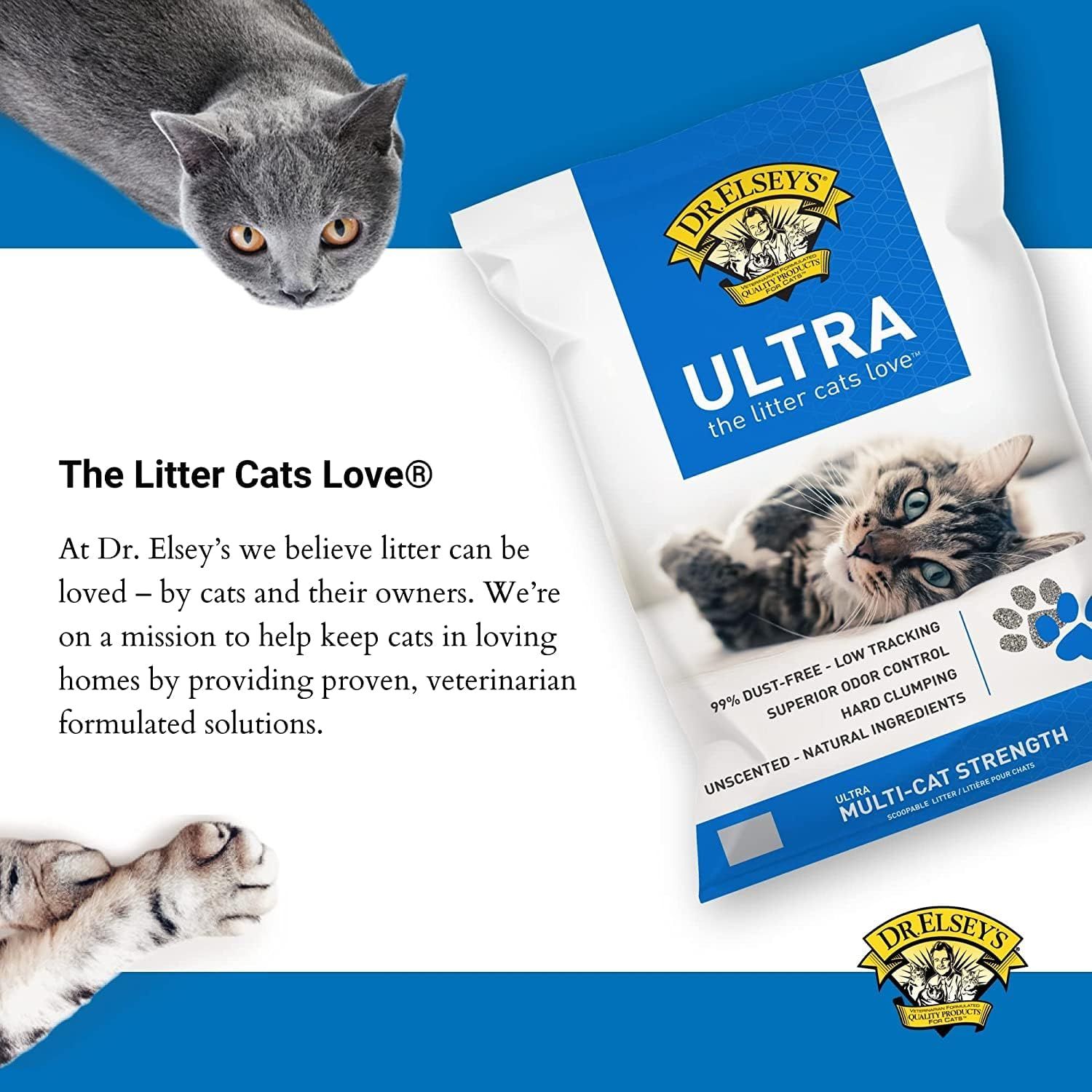 Communicates the brand's mission and values to build emotional connection and trust with cat owners by emphasizing their veterinarian-formulated solutions and commitment to keeping cats in loving…
