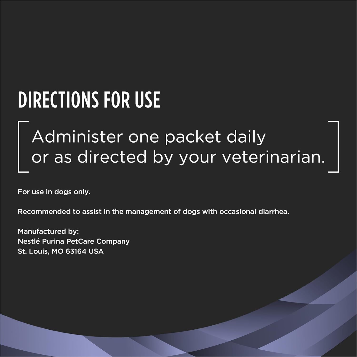 Provides clear usage instructions for pet owners on how to administer the product to their dogs, ensuring proper dosage and compliance with veterinary guidance.