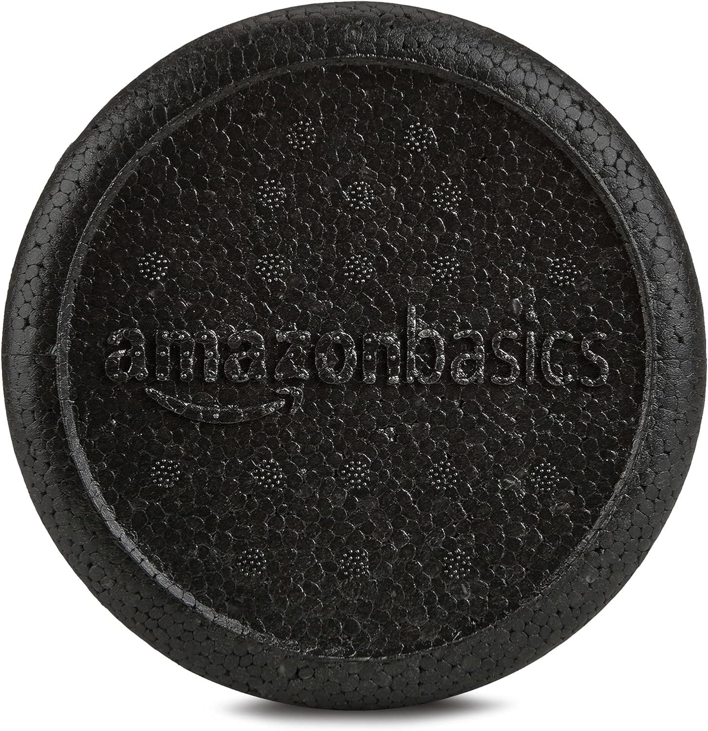 Provides a clean, catalog-style view of the product showing its textured surface and AmazonBasics branding without distractions.