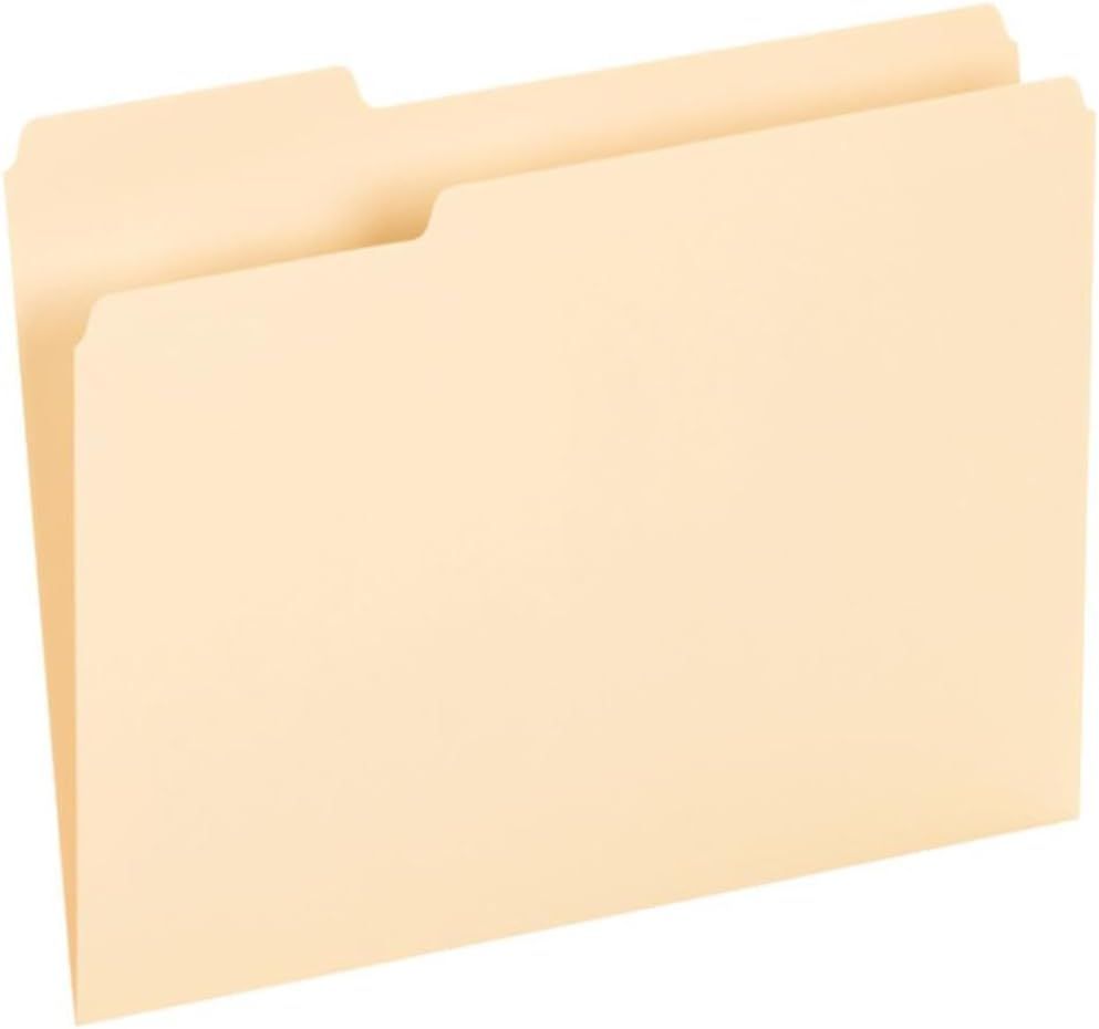 Provides a clean, catalog-style view of the file folder product on a white background with no text or design elements, allowing shoppers to see the product clearly.