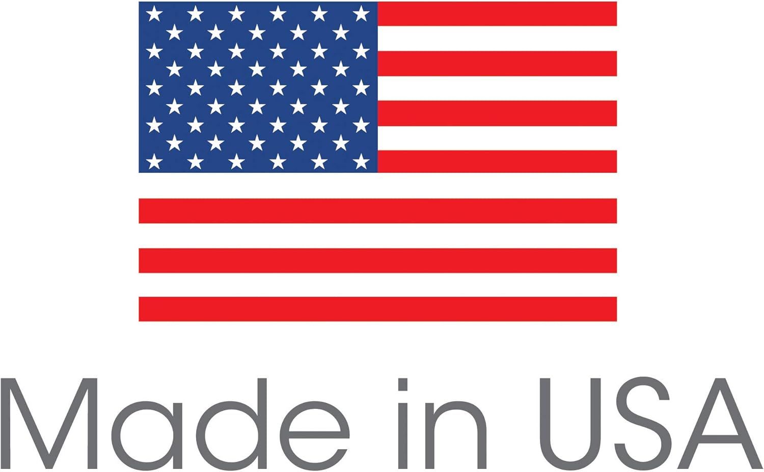 Communicates that the product is manufactured in the United States, building trust and appealing to shoppers who value domestic production and supporting American businesses.