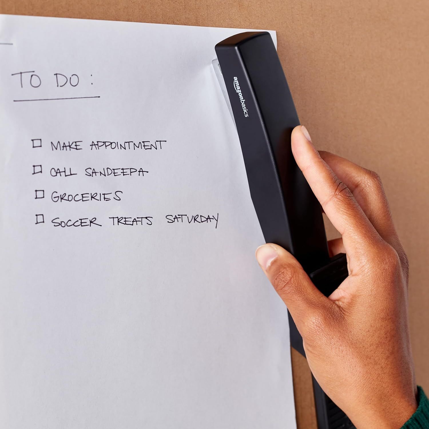 Demonstrates the product's versatility by showing it in a real-world context—creating organized to-do lists and managing daily tasks, reassuring shoppers of its practical everyday applications.…