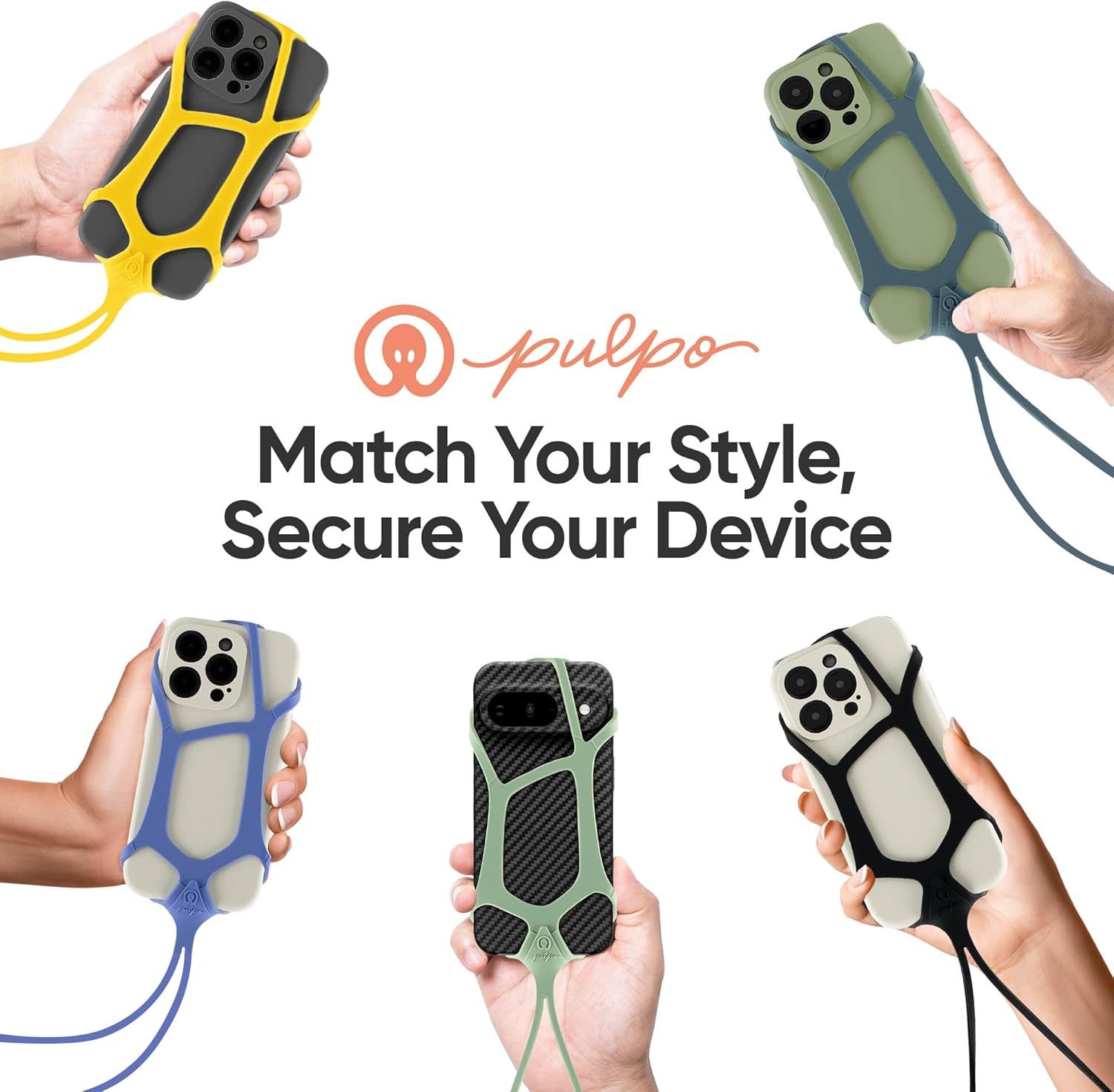 Showcases the brand's product portfolio with multiple color and style options available, helping shoppers choose the variant that matches their personal style while emphasizing the protective…