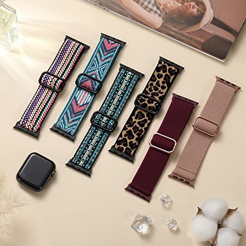 Showcases the variety of watch band styles and patterns available, helping shoppers visualize their options and choose the design that best fits their personal style.