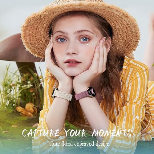 Highlights the aesthetic appeal and design of the watch, positioning it as a stylish accessory for capturing memorable moments.