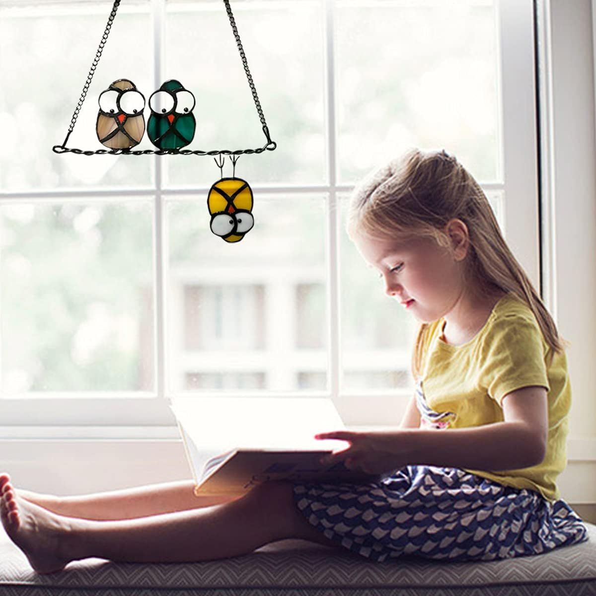 Demonstrates the product as a charming decorative piece in a real home setting, showing how it enhances a child's space with whimsical character.