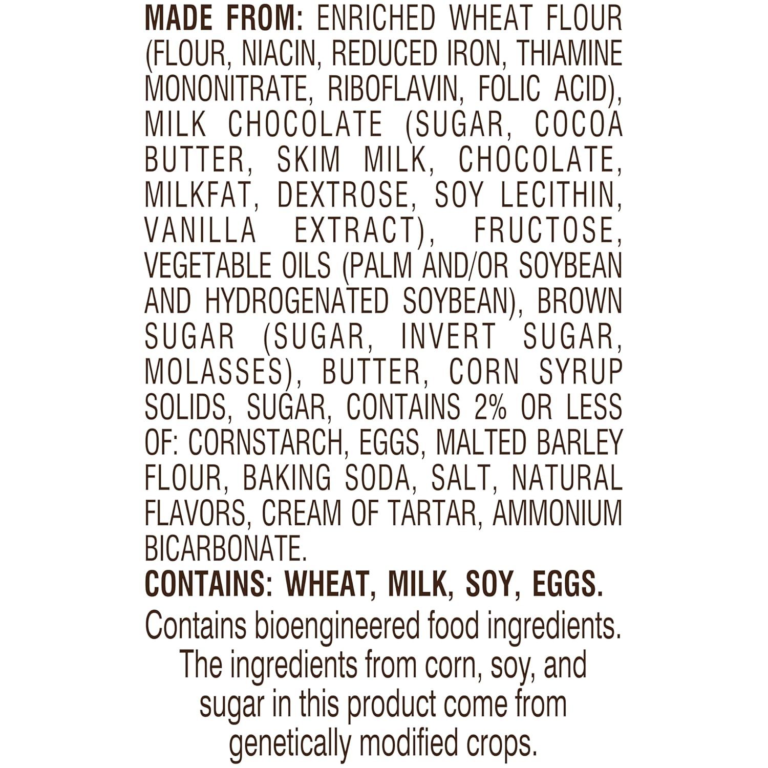Provides complete ingredient list, allergen warnings, and GMO disclosure to inform shoppers about what's in the product and help them make informed purchasing decisions based on dietary needs and…