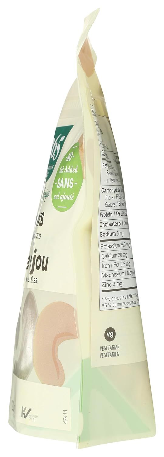 Provides a clean, catalog-style view of the product packaging on a white background, allowing shoppers to see the physical appearance, branding, and nutritional information clearly.