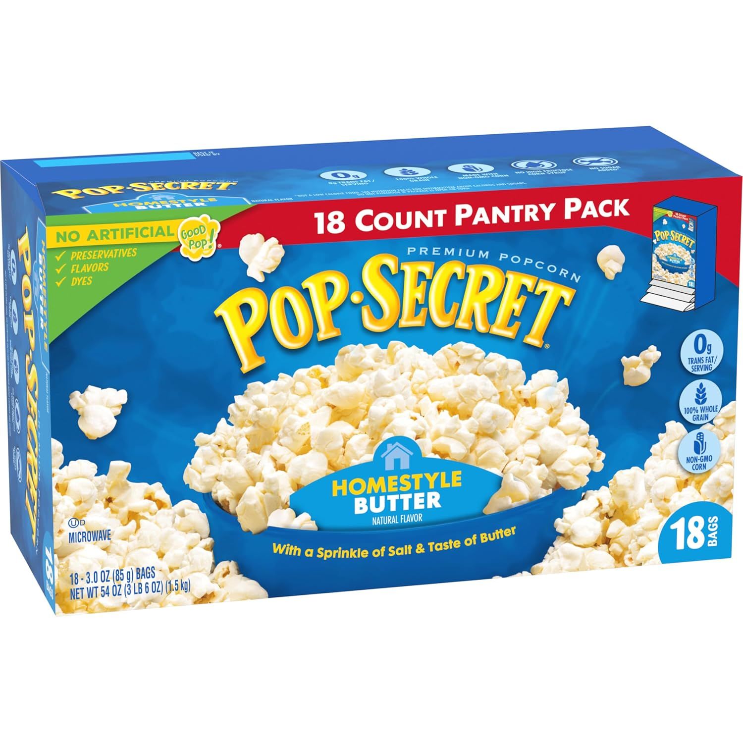 Provides a clean, catalog-style view of the product packaging to show shoppers exactly what they will receive.