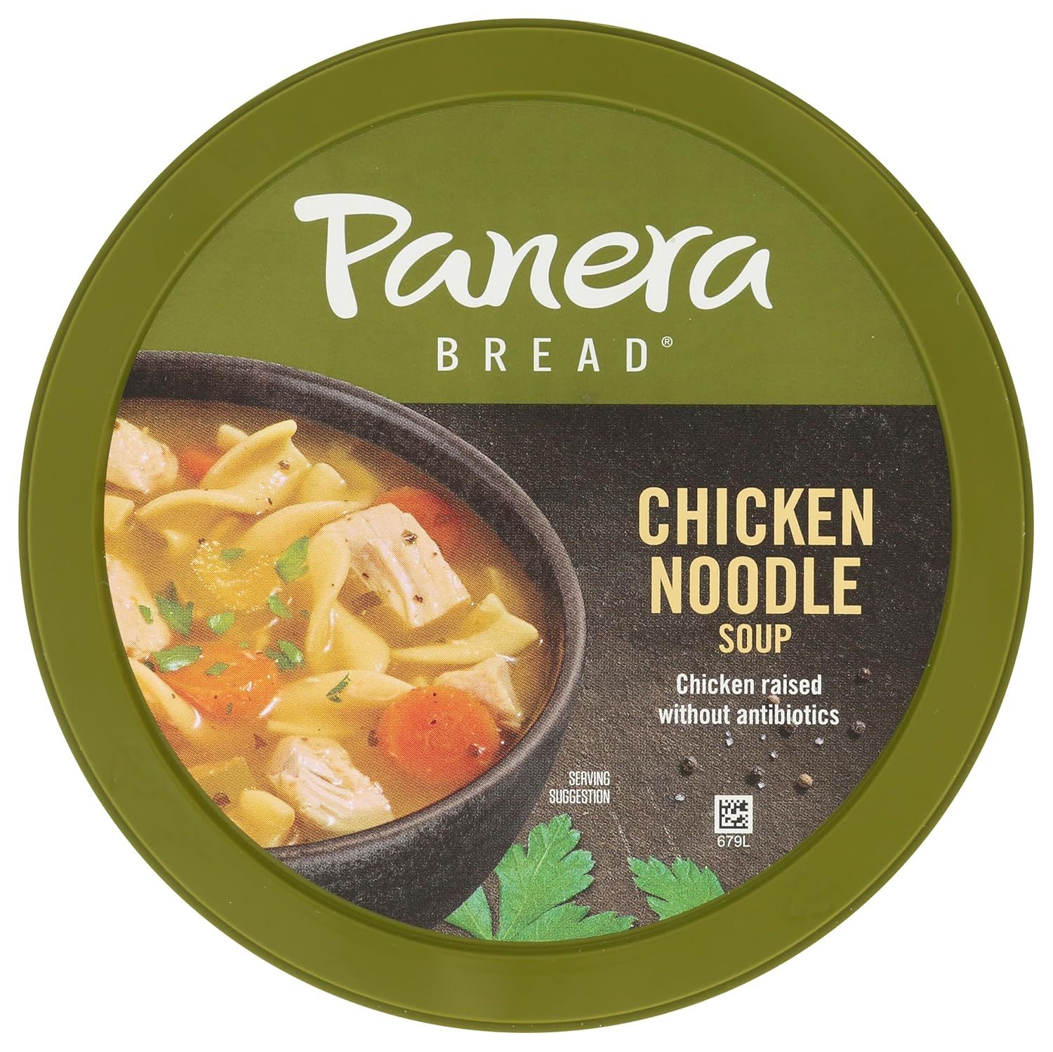 Reassures shoppers that the chicken used in the soup is raised without antibiotics, emphasizing a healthier and more responsible sourcing practice. Highlights the key benefit that the chicken is…