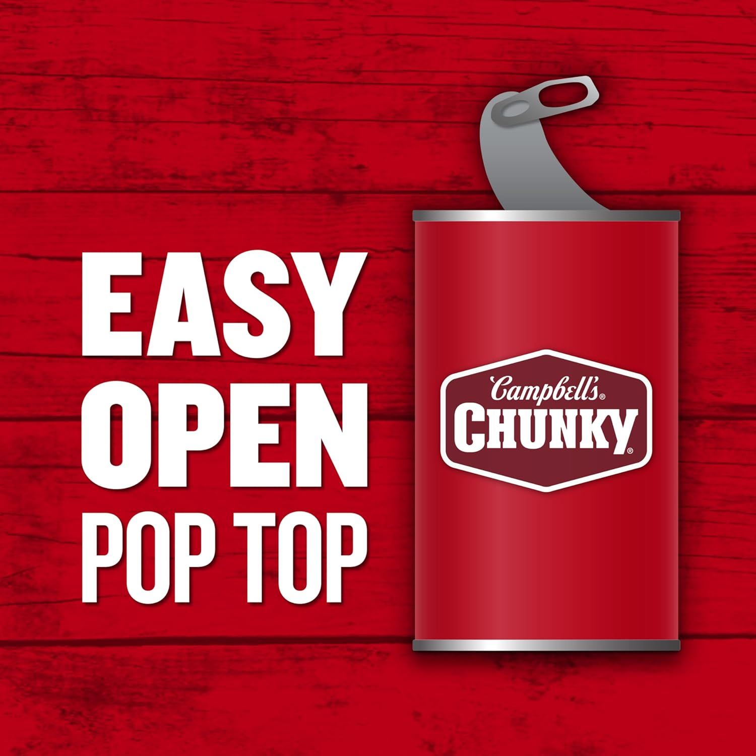 Highlights the convenience of the easy-open pop-top lid design to reassure shoppers that the product is user-friendly and hassle-free to access.