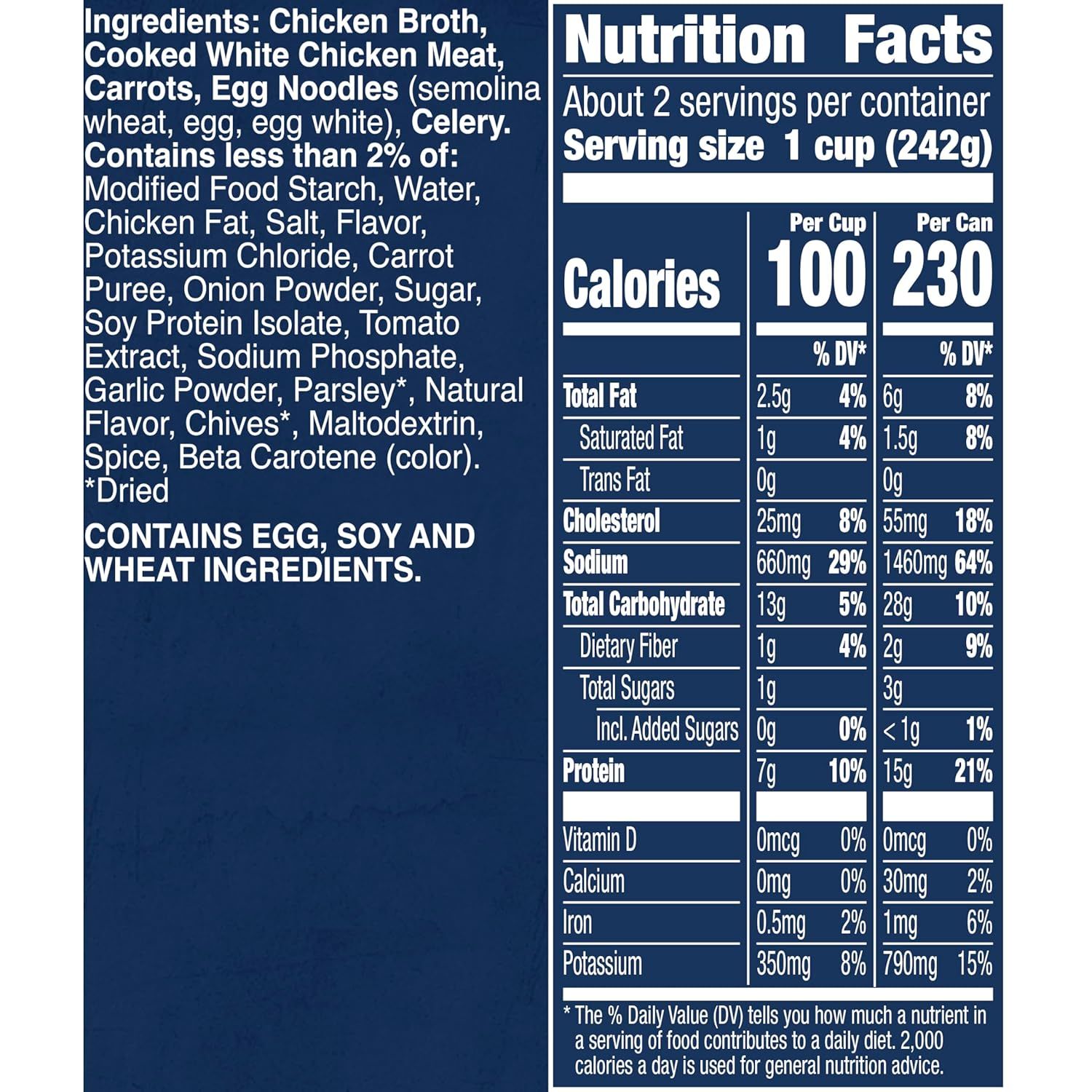 Provides complete transparency about what's inside the product, including detailed ingredients and nutritional information to help shoppers make informed dietary decisions.