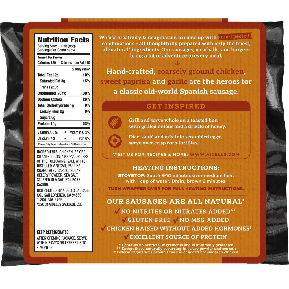 Communicates multiple product benefits in a segmented layout, emphasizing natural ingredients, dietary attributes, and quality claims to reassure health-conscious shoppers.