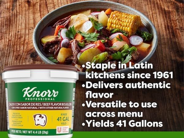 Communicates the brand's heritage and authenticity in Latin cuisine, building trust through its long-standing history and cultural credibility. Highlights multiple selling benefits including…