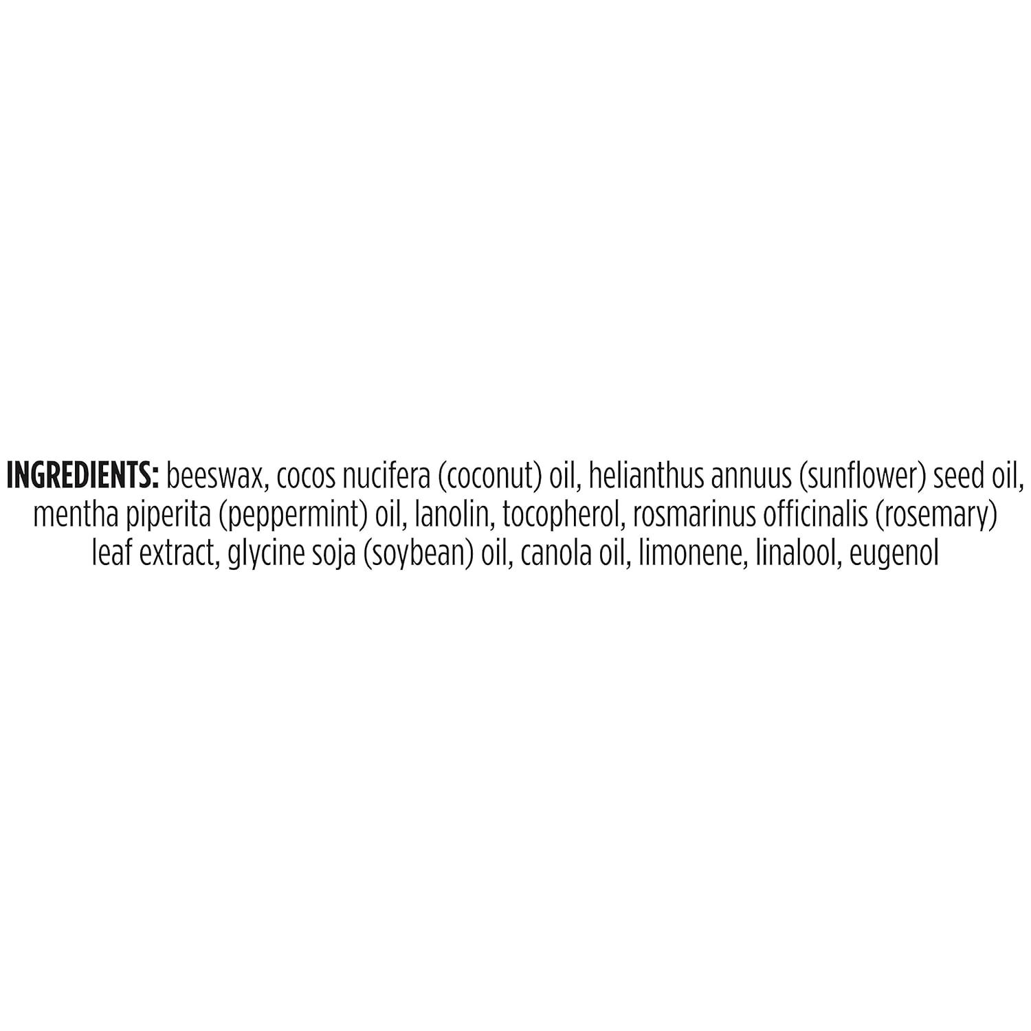 Communicates transparency about what the product contains, listing all natural ingredients to reassure shoppers about product composition and quality.