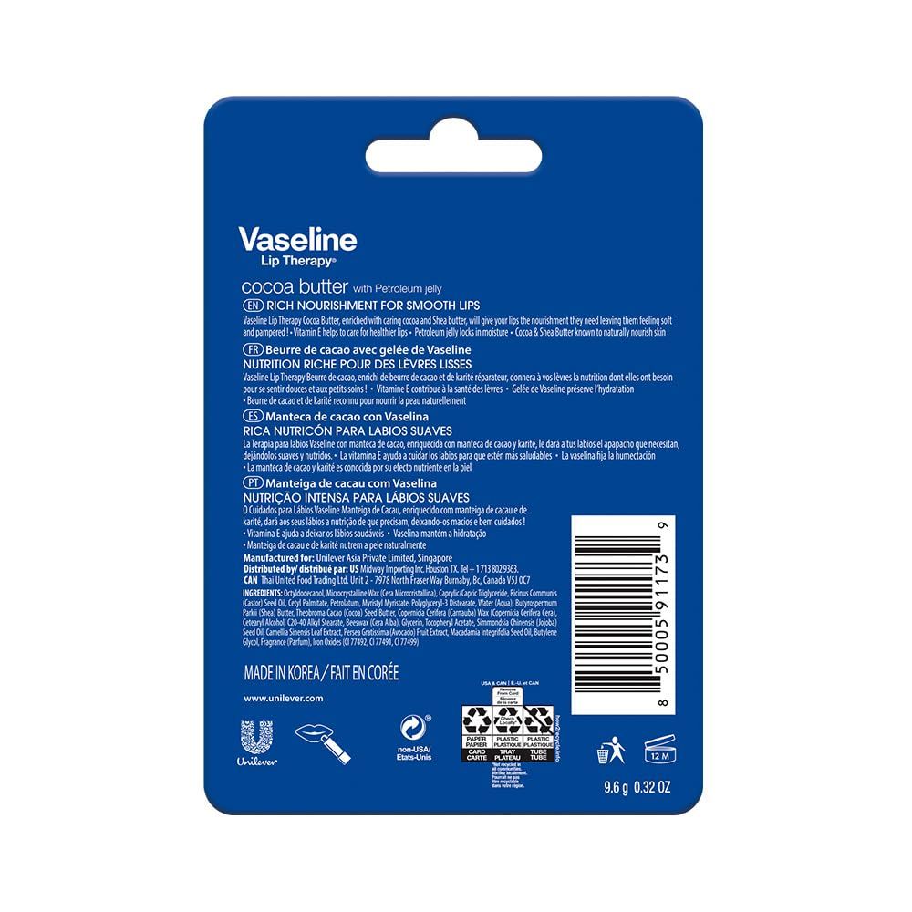 Shows the back of the product packaging with detailed product information, ingredients, usage instructions, and multilingual descriptions to inform the shopper about what they are purchasing.