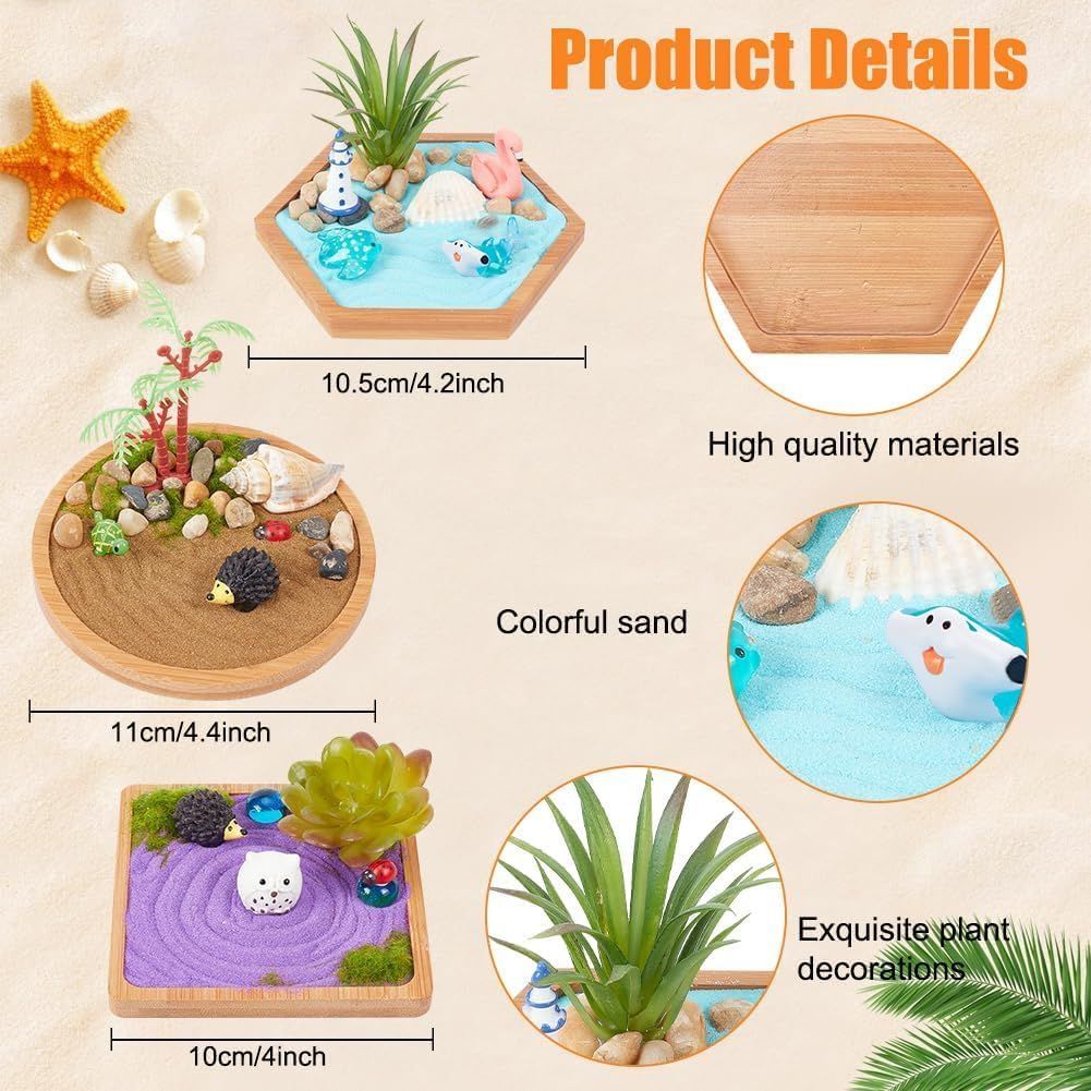 This image showcases multiple distinct product features and benefits in a segmented layout, highlighting the quality materials, decorative elements, and size specifications to help shoppers…