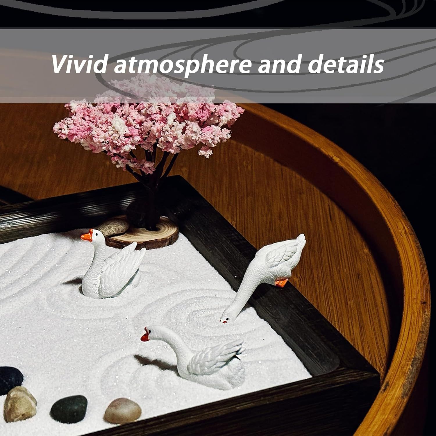 Highlights the product's ability to create realistic, detailed miniature scenes with vivid visual appeal, reassuring shoppers of high-quality craftsmanship and aesthetic value.
