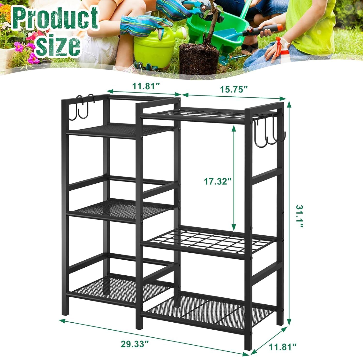 Communicates the exact physical dimensions of the product (height, width, depth) to help shoppers understand the size and ensure it fits their space.
