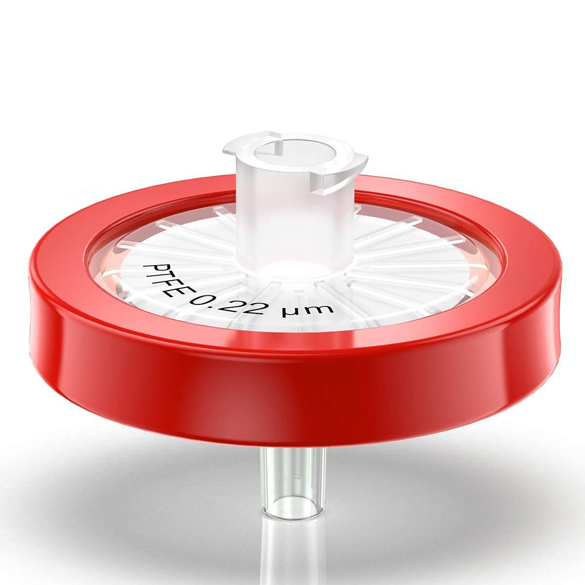 Provides a clear, unobstructed view of the laboratory filter product on a neutral background for catalog purposes.