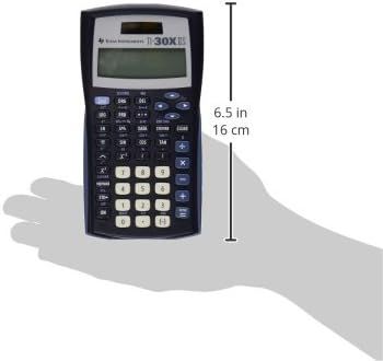 Communicates the exact physical size of the calculator (6.5 inches / 16 cm) to help shoppers understand how large the product is and whether it will fit their needs.