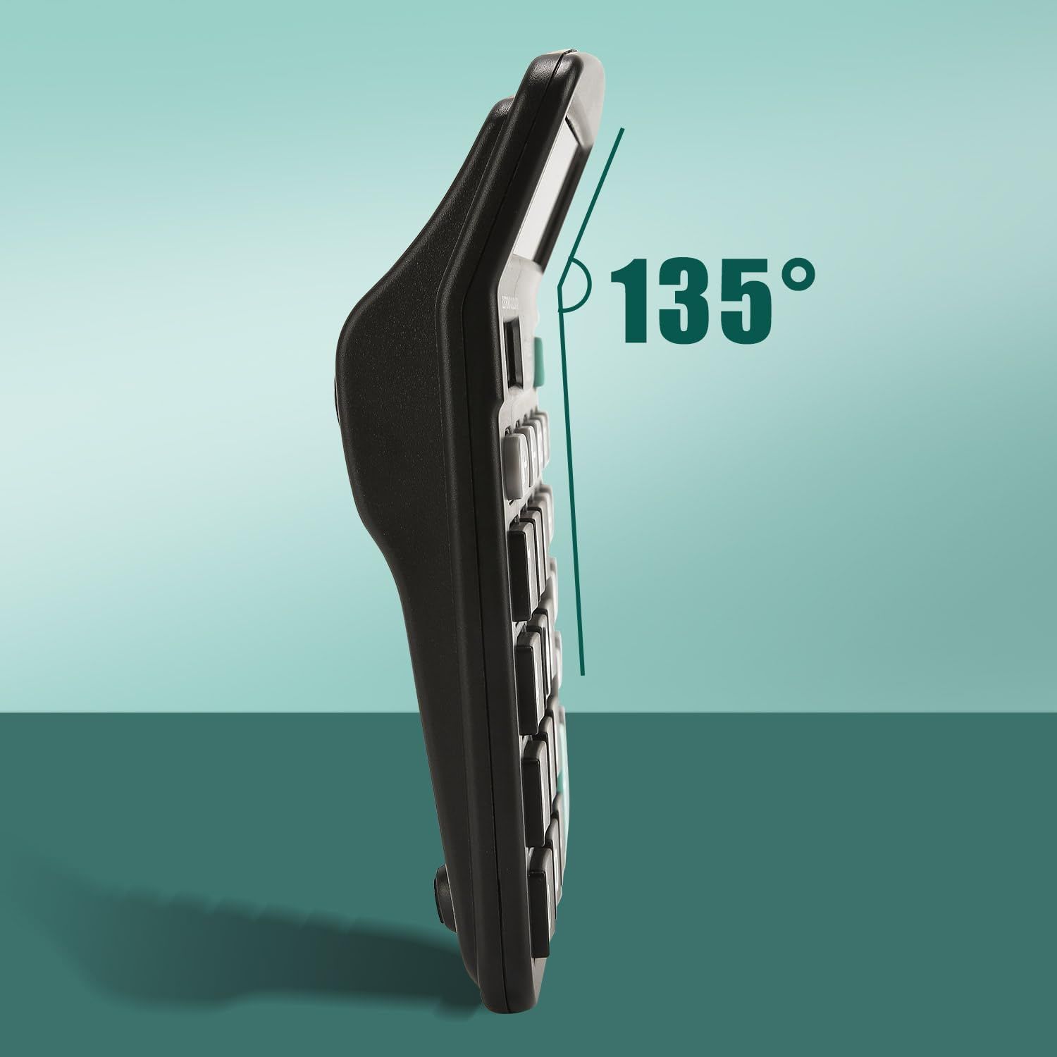 Communicates the precise recline angle capability of the product to demonstrate its adjustability and ergonomic positioning feature. Highlights the product's adjustable recline feature as a key…