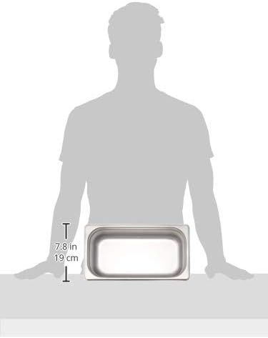 Demonstrates the physical size of the product (7.8 inches / 19 cm) using a human silhouette as a scale reference, helping shoppers visualize how large or small the product is in real-world context.