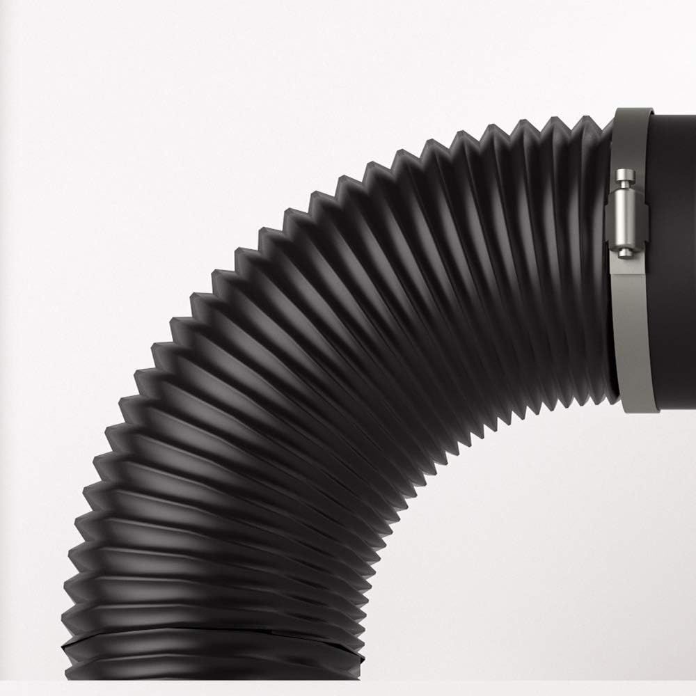 Provides a clean, professional catalog-style view of the product's flexible accordion-style design and construction details on a neutral background.