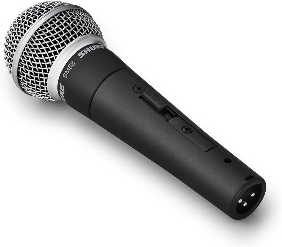 Provides a clean, catalog-style view of the microphone on a white background to show the product clearly without distractions.