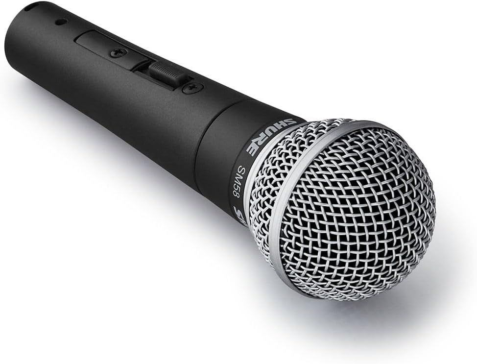 Provides a clean, catalog-style view of the microphone on a white background with no text or design elements, allowing shoppers to see the product clearly.