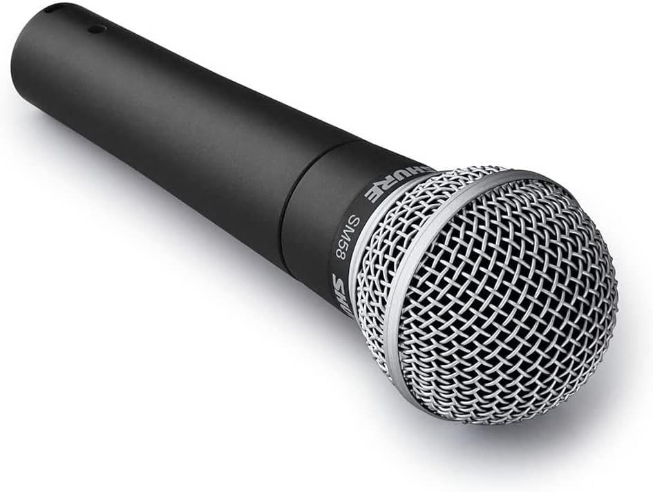 Provides a clear, distraction-free view of the microphone product on a white background for catalog-style presentation.