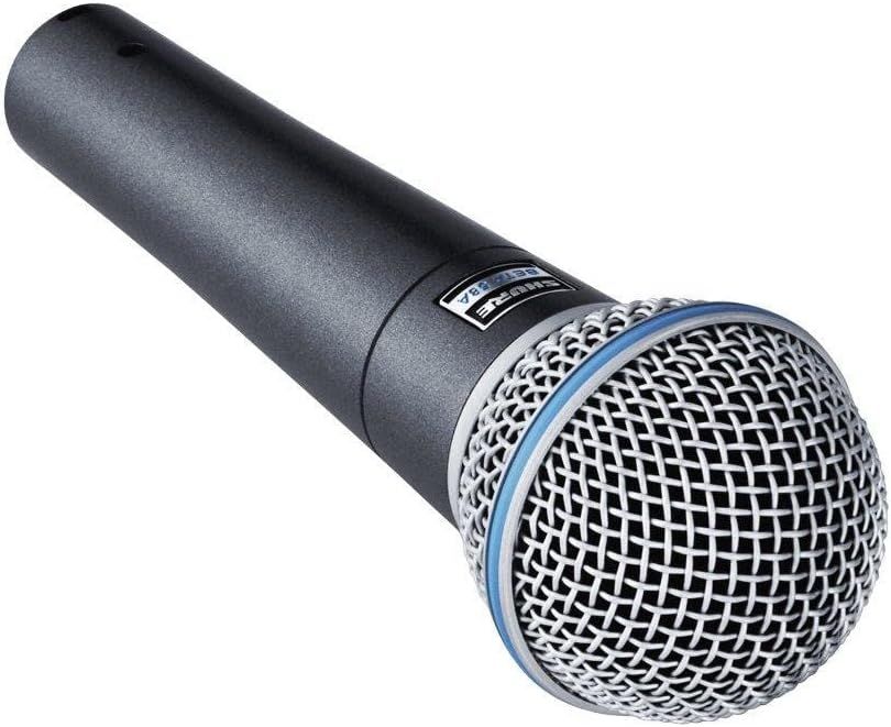 Provides a clear, distraction-free view of the microphone product on a white background for catalog-style presentation.