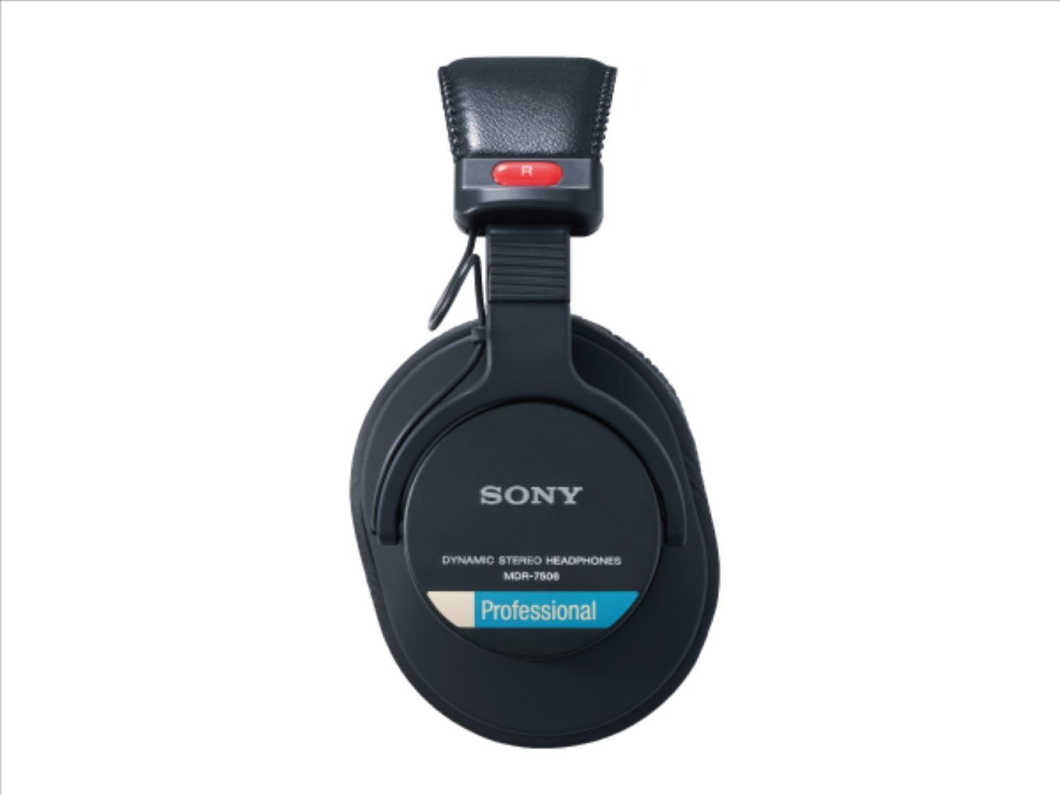 Provides a clean, catalog-style view of the Sony headphones on a white background with no distractions, allowing shoppers to see the product clearly.