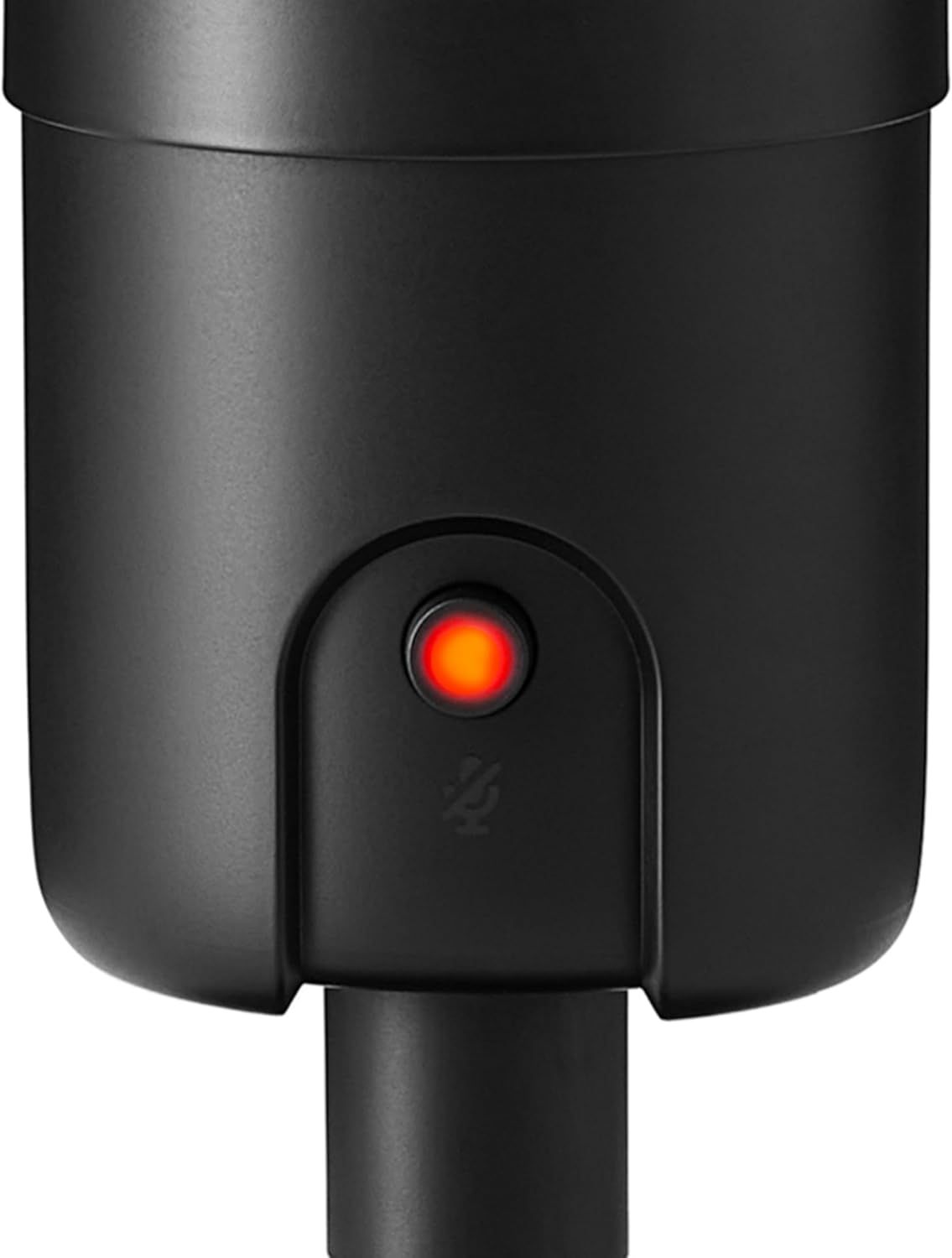 Provides a clean, catalog-style view of the product's power button and lower body design on a white background, allowing shoppers to see product details clearly.