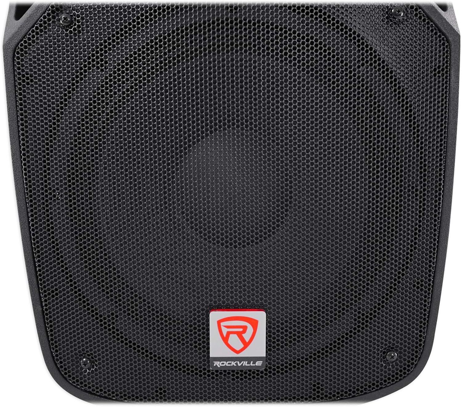 Provides a clean, catalog-style product image showing the speaker's front grille and brand logo without distractions, allowing shoppers to see the product clearly.