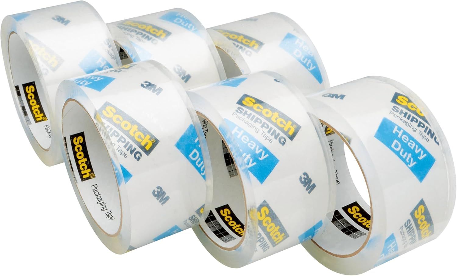 Shows the customer receives multiple rolls of Scotch Heavy Duty Shipping Tape in this purchase, emphasizing value and quantity.