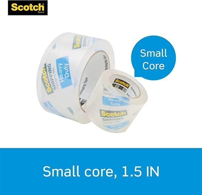 Communicates the specific core size of the tape rolls to help shoppers understand the physical dimensions and ensure compatibility with their tape dispensers.