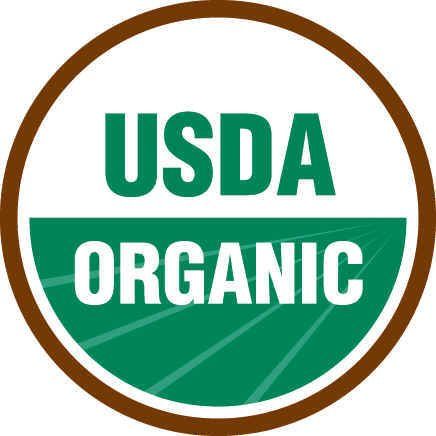 Communicates that the product is certified organic by the USDA, reassuring shoppers about environmental responsibility and product quality standards.