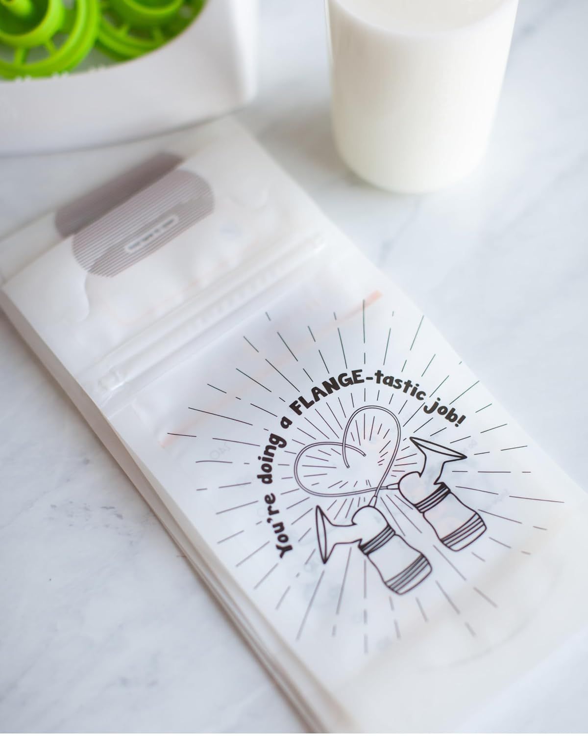 Communicates a fun, encouraging message to reassure the shopper that they're doing a great job, building emotional connection and brand personality.
