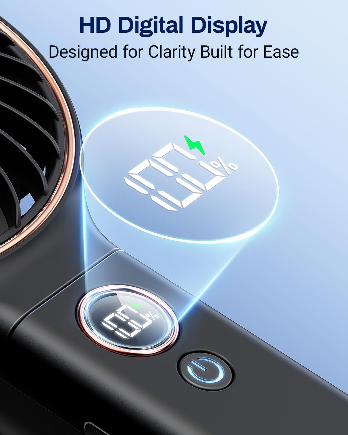 Highlights the product's HD digital display feature, emphasizing its clarity and user-friendly design to reassure shoppers that the device is easy to read and operate.