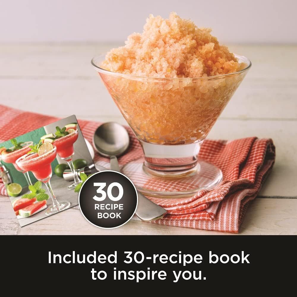 Communicates that the product includes a bonus 30-recipe book to inspire customers and add value to the purchase.