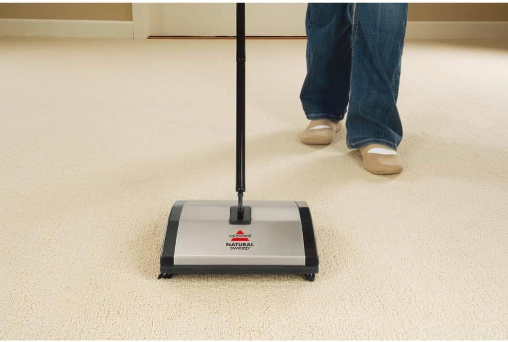 Demonstrates the product being used in a real-world home environment to help shoppers visualize how it fits into their daily cleaning routine.