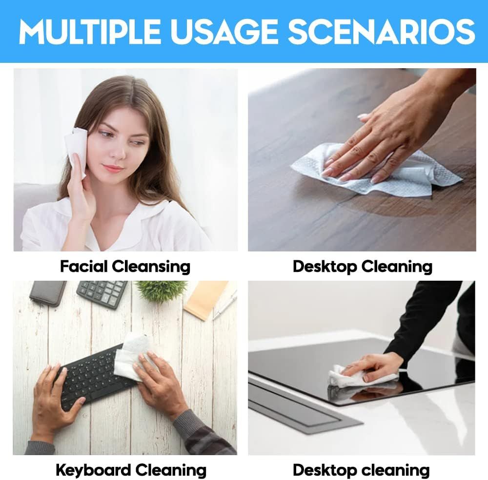 Demonstrates the versatility of the product by showing four different real-world applications where it can be used effectively, reassuring shoppers of its multi-purpose value.