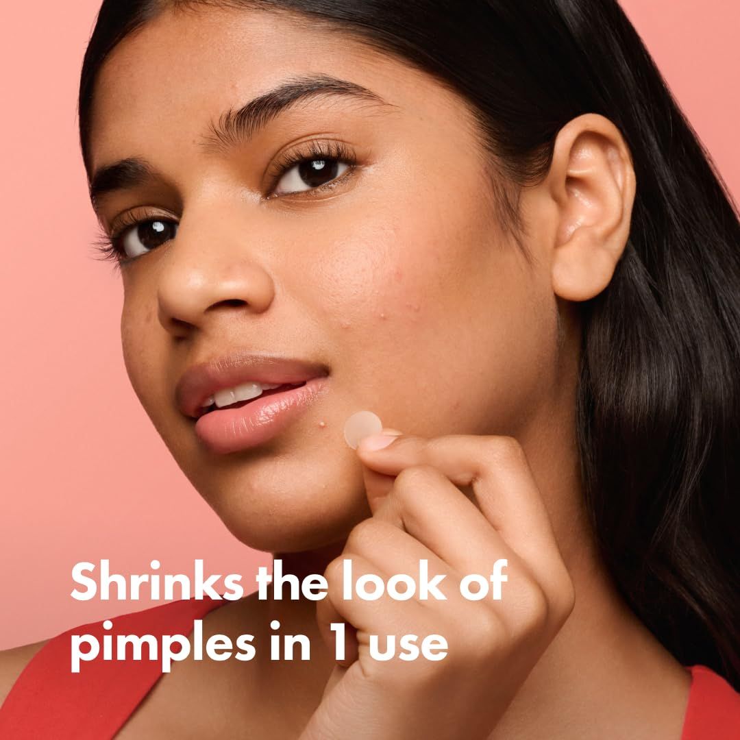 Communicates that the product quickly reduces the appearance of pimples with just one use, reassuring shoppers of its effectiveness and speed.